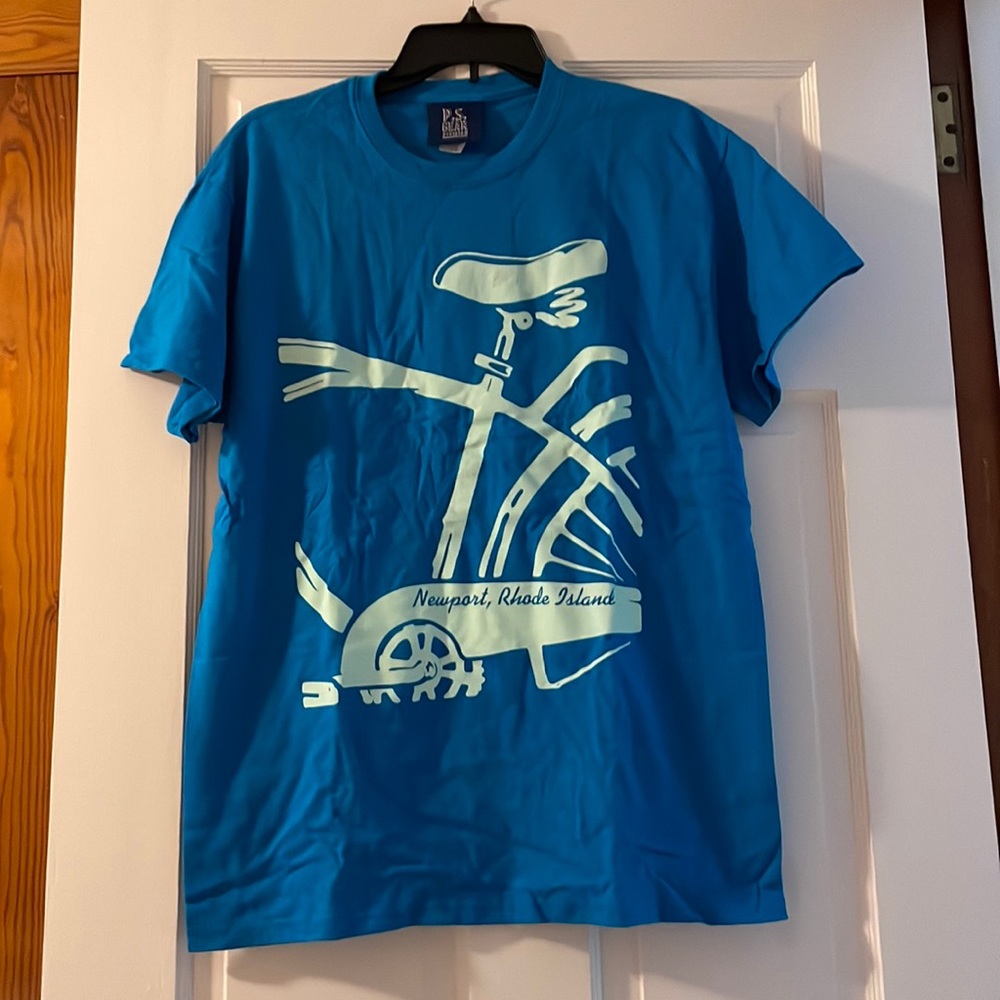 Medium Blue Newport Rhode Island Tee